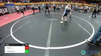 76 lbs Quarterfinal - Canton Rolen, F-5 Grappling vs Yuriah Villarreal, Bull Trained