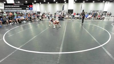 120 lbs Cooper Mcarthur, Georgia vs Lincoln Christenson, Minnesota Red