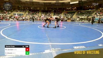 145 lbs Quarterfinal - Mason Savidan, Sunkist Kids Monster Garage vs Blest Woods, NM Beast