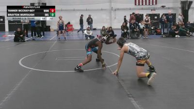 84 lbs Round 5 (6 Team) - Brayton Murtaugh, Brawler Elite vs Tanner McCray-Bey, Warhawks
