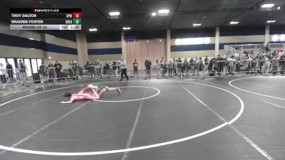 102 lbs Round Of 64 - Troy Dalton, Spring Hills WC vs Braiden Foster, Gold Rush Wr Ac