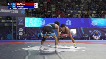 61 kg 1/8 Final - Ahora Khateri, Iran vs Omar Ayoub, Puerto Rico
