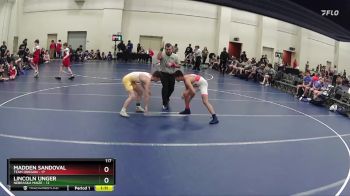 117 lbs Round 1 (6 Team) - Madden Sandoval, Team Oregon vs Lincoln Unger, Nebraska Maize