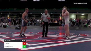 170 lbs Consolation - Tyler Eise, CO vs Dom Federici, PA