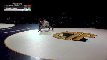 215 lbs Final - Khale McDonnell, Fountain Valley (SS) vs Angelo Posada, Poway (SD)