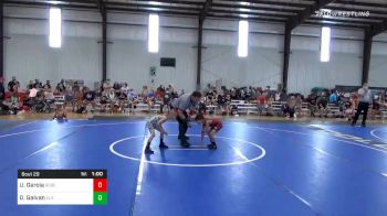 43 lbs Prelims - Uriah Garcia, Rebel WC vs Dominic Galvan, Elk Grove Wreslting Academy