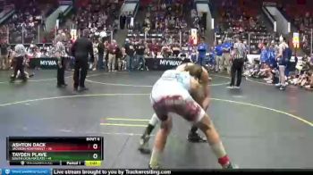 129 lbs Semis & 1st Wrestleback (8 Team) - Ashton Dack, Jackson Northwest vs Tayden Plave, South Lyon Matcats