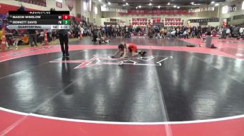 90 lbs Quarterfinal - Mason Winslow, MN Elite vs Bennett Davis, Pinnacle Wrestling