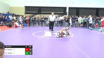 77 lbs Prelims - Austin Dewitt, Smittys Barn MS vs Will Yordy, Triumph Blue MS