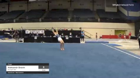 Aleksandr Brovin - Floor, Nix Gym NH - 2021 USA Gymnastics Development Program National Championships