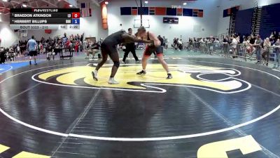 215 lbs Semifinal - Braedon Atkinson, Legacy Dragons vs Herbert Billups, Heavy Hitting Hammers