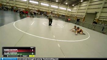 126 lbs Semifinal - Glade Harman, Champions Wrestling Club vs Kaden Guymon, Southern Utah Elite
