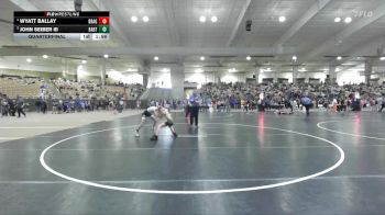75 lbs Quarterfinal - John Seiber Iii, White Buffalo Wrestling Academy vs Wyatt Ballay, McMinn Tribe
