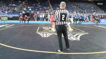 Girls-135 lbs Semifinal - Emmaleigh Peters, Millington (Girls) vs Angellaya Burden, Mio (Girls)