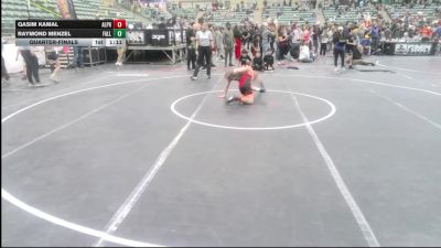 82 lbs Quarterfinal - Qasim Kamal, Alpha Dawg vs Raymond Menzel, Fallon Outlaws WC