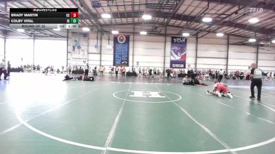 160 lbs Round Of 32 - Brady Martin, KS vs Colby Vital, RI