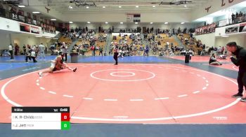 113 lbs Consi Of 4 - Kamari Rivers-Childs, Georgia vs Jaxon Jett, Pedraza Wrestling