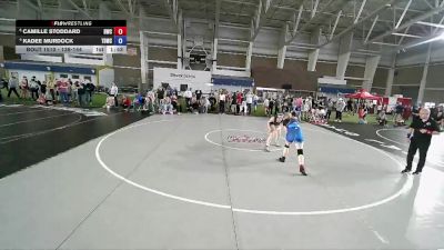 138-144 lbs Quarterfinal - Camille Stoddard, Bruin Wrestling Club vs KaDee Murdock, Total Domination Wrestling Club