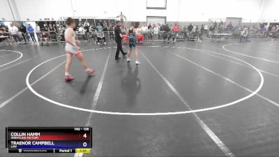 136 lbs Round 1 - Collin Hamm, Wrestling Factory vs Traenor Campbell, LAW