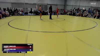 110 lbs Round 1 (8 Team) - Avery Hinojos, Kansas vs Jayden Keller, Missouri