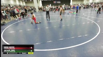 100 lbs Cons. Round 4 - Derik Kiefer, Teknique Wrestling vs Michael Bird, Izzy Style Wrestling