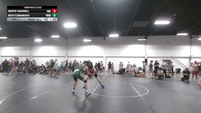 132 lbs Placement (4 Team) - Rich Camarato, Parabellum WA Black vs Nikito Hansell, Precision WC