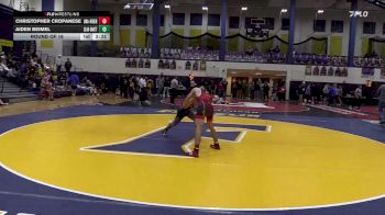 141 lbs Round Of 16 - Christopher Cropanese, Unattached-Rider vs Aiden Beimel, Clarion-Unattached