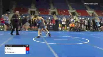 106 lbs Round Of 16 - Adam Butler, Ohio vs Brodie Christmas, Alabama