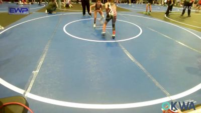 70-74 lbs Rr Rnd 2 - Jaylynn Rainbolt, Gentry Youth Wrestling vs Acelynn Hauenstein, Tiger Trained Wrestling