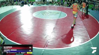 120 lbs Champ Round 1 (16 Team) - Madden Sandoval, Oregon 1 vs Brandon Ayapan, Alaska 2