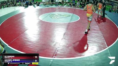 120 lbs Champ Round 1 (16 Team) - Madden Sandoval, Oregon 1 vs Brandon Ayapan, Alaska 2