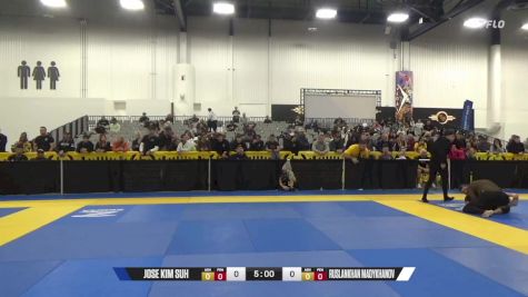 Ruslankhan Madykhanov vs Jose Kim Suh 2024 World IBJJF Jiu-Jitsu No-Gi Championship