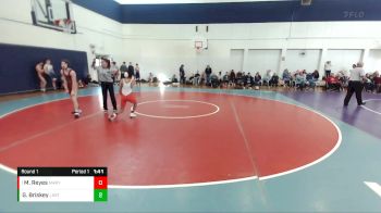 95-97 lbs Round 1 - Miguel Reyes, Marysville Pilchuck vs Gavin Briskey, Lake Stevens