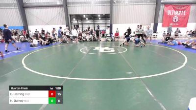 116 lbs Quarterfinal - Eli Herring, Brothers Of WOW vs Holton Quincy, NC United