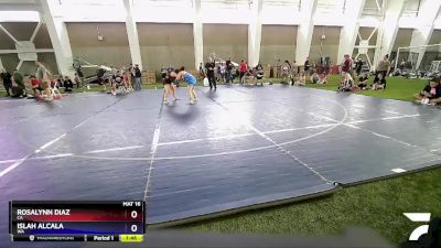 170 lbs 3rd Place Match - Rosalynn Diaz, CA vs Islah Alcala, WA