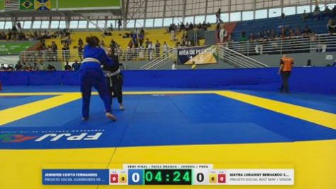 MAYRA LORANNY BERNARDO SOUZA vs JENNIFER COUTO FERNANDES 2026 FPJJ Circuito Paulista GI Etapa 3