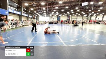 138 lbs Rr Rnd 1 - Dylan Villers, Tennessee Wrestling Academy vs WILL SAKOUTIS, Elite NJ HSB Black