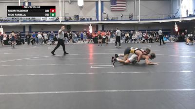 141 lbs Consi Of 32 #2 - Talan Mizenko, Clarion - UnAttached vs Nico Fanella, Pitt - UnAttached