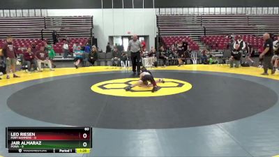 60 lbs Semis & 1st Wrestleback (8 Team) - Jair Almaraz, POWA vs Leo Riesen, Fort Hammers