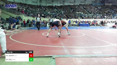 118 lbs Round Of 32 - Westin Witliff, Plainview JH vs Westin Day, Tonkawa