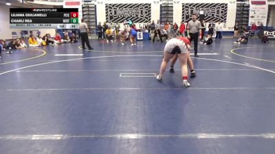 190 lbs 3rd Place - Liliana Giulianelli, Peters Township vs Charli Rea, Northwestern