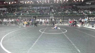 45 lbs Semifinal - Josephina Lucas, Kingsway vs Aila Riley, Hawthorne