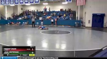 133 lbs Quarterfinal - John DeStefano, Dubuque vs Yousuf Zigan, Luther
