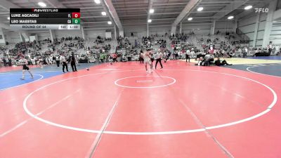 132 lbs Round Of 64 - Luke Agcaoili, FL vs Leo Maestas, CA