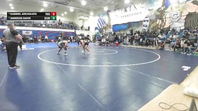 165 lbs Semifinal - Gabriel Archuleta, Pocatello vs Jameson Davis, Selkirk