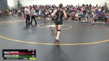 J-4 lbs Semifinal - Adley Sweeting, The Royal vs Presley McCabe, Storm Wrestling Academy