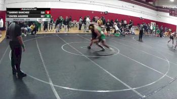 215 lbs Cons. Round 4 - Sabino Sanchez, Eldorado vs Zavien Aguirre, Holtville