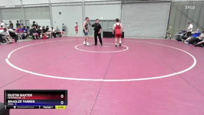 165 lbs Round 2 (8 Team) - Dustin Baxter, Washington vs Bradlee Farrer, Utah