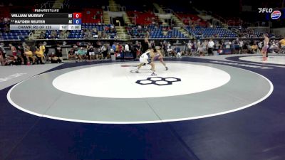 150 lbs Champ. Rd Of 128 - William Murray, NC vs Hayden Reuter, AK