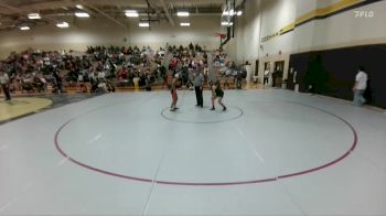 110 lbs Quarterfinal - Aishani Dogra, Coppell Black vs Isabella Diaz, Carrollton Newman Smith